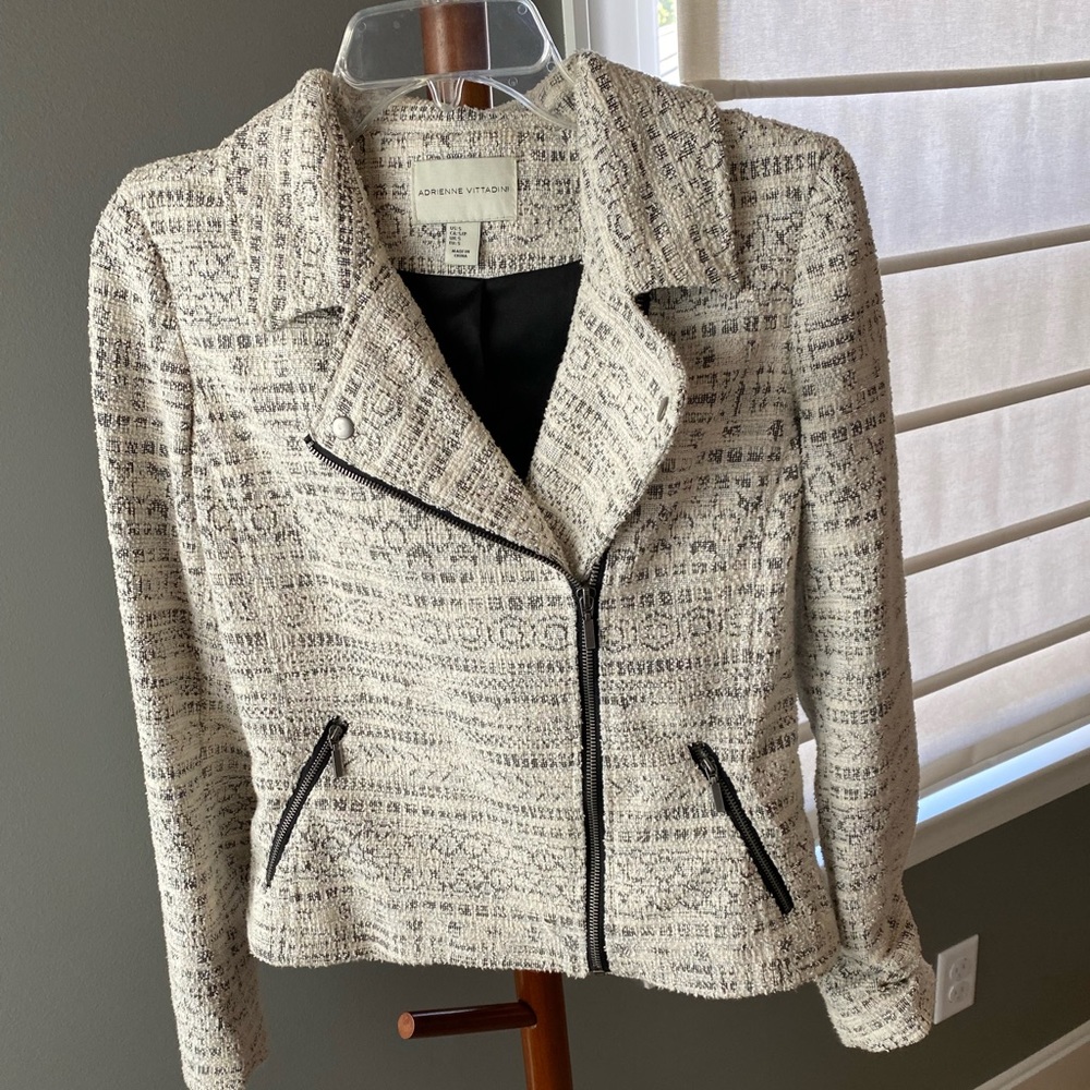 Adrienne vittadini blazer ivory